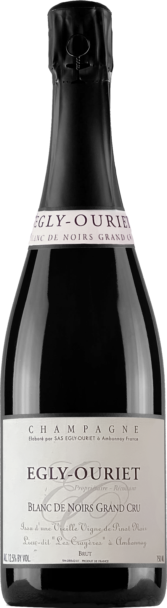 Champagne Egly-Ouriet Grand Cru Blanc de Noirs Les Crayères Vieilles Vignes NV (Base 18, Disg. Jul 25)