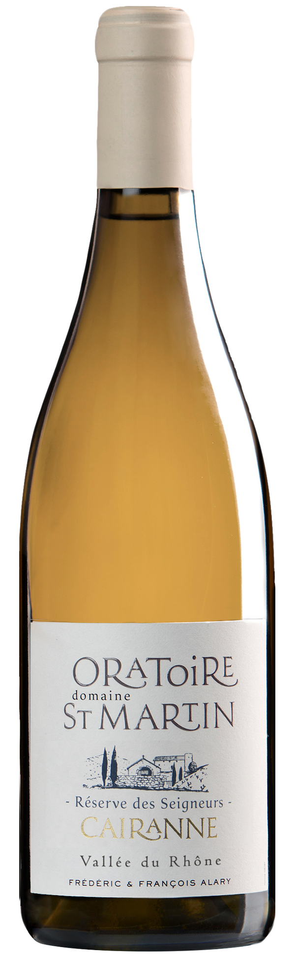 Oratoire St Martin Cairanne Reserve des Seigneurs Blanc 2022