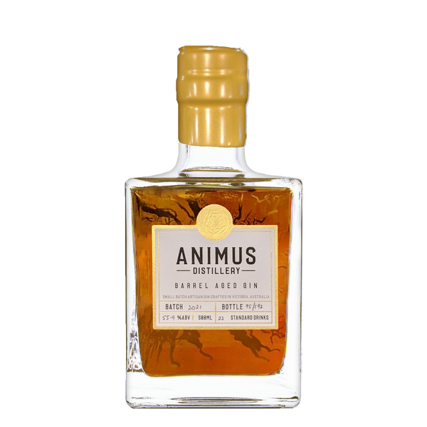 Animus Distillery Barrel Aged Gin 2022 (500ml)
