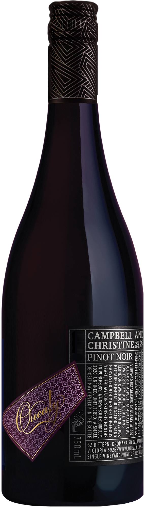 Quealy Campbell & Christine Pinot Noir 2020