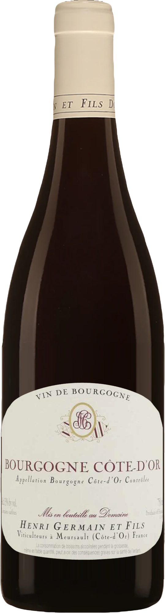 Domaine Henri Germain Bourgogne Côte d'Or Rouge 2021