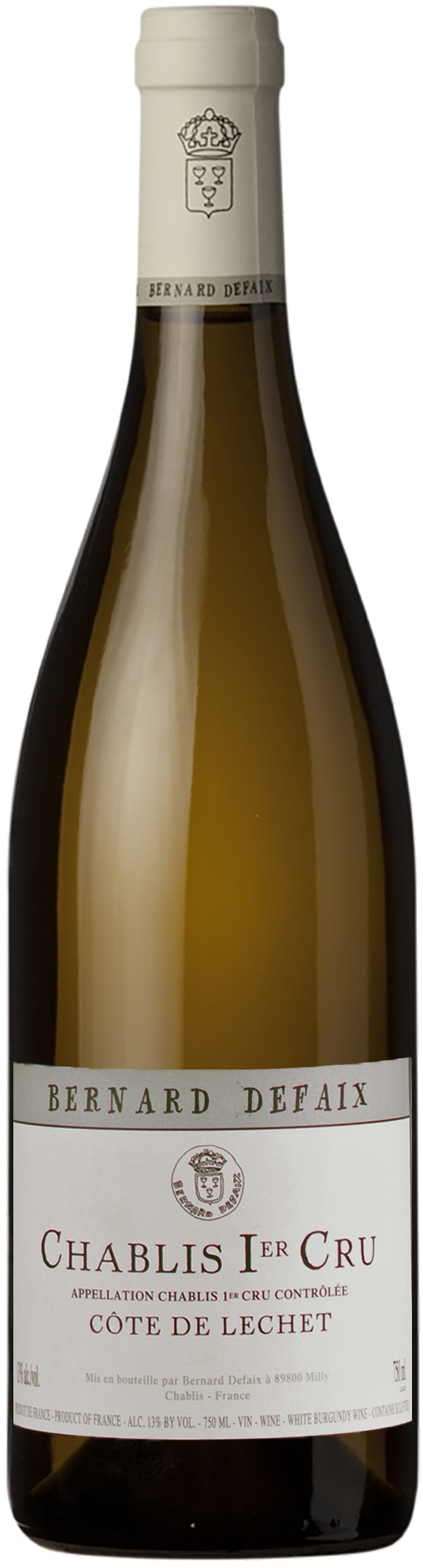 Domaine Bernard Defaix Chablis 1er Cru Côte de Léchet 2000 (Museum Release)