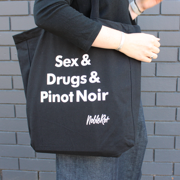 Noble Rot Tote - Sex Drugs & Pinot Noir