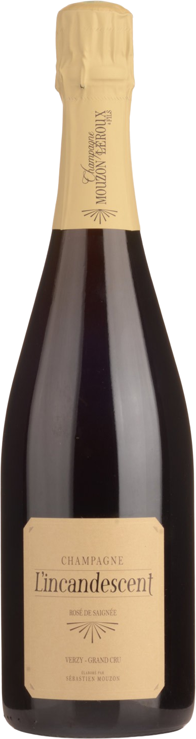 Champagne Mouzon Leroux L'incandescent Rosé de Saignée NV (Base 18. Disg. Jan 2022)