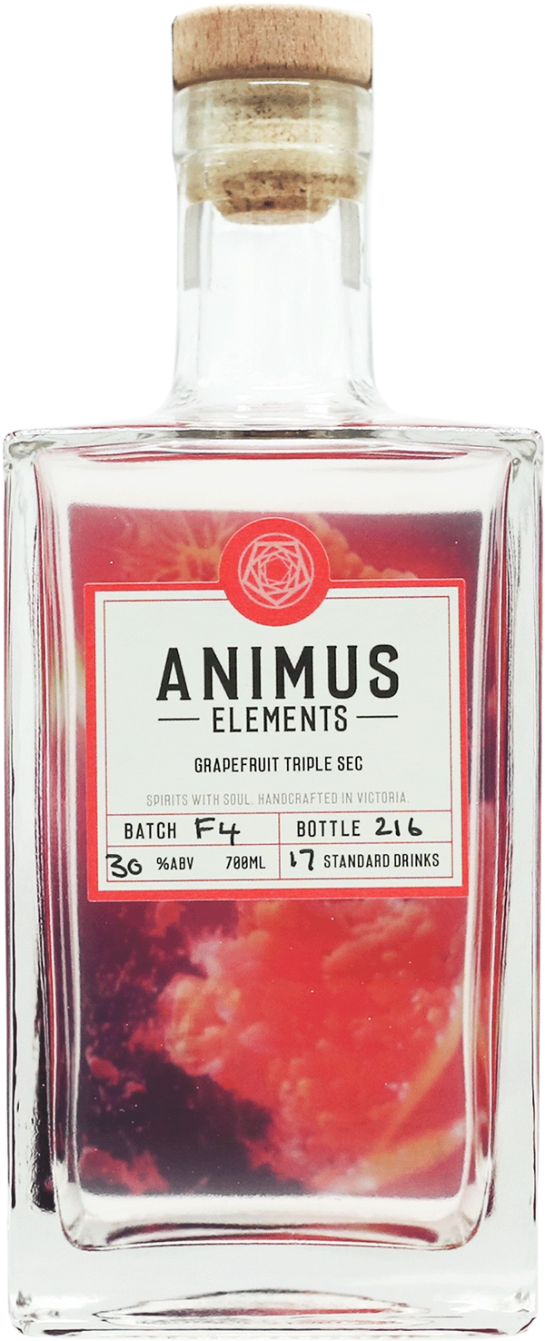 Animus Distillery Elements Grapefruit Triple Sec