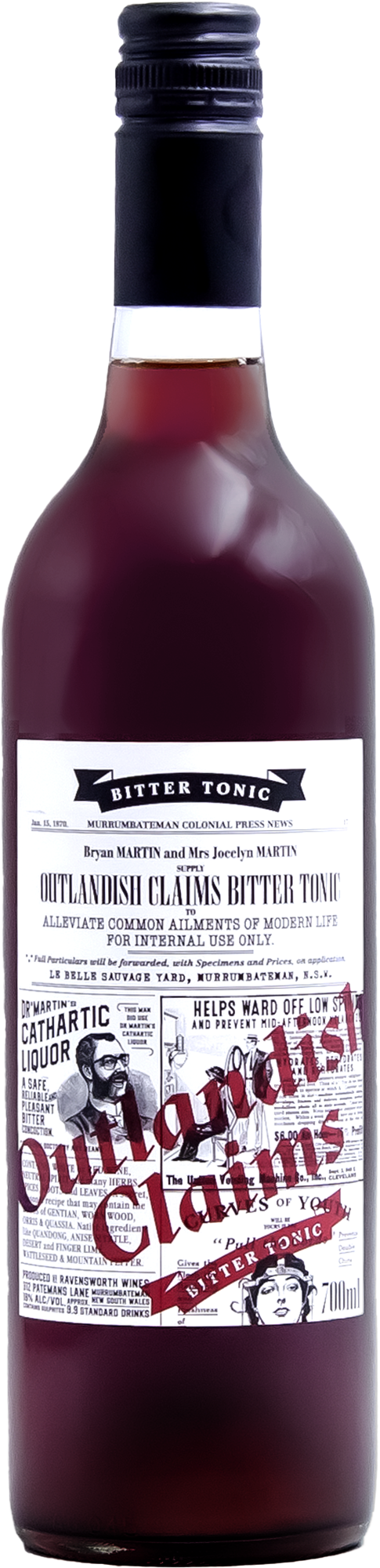 Outlandish Claims Bitter Tonic Red