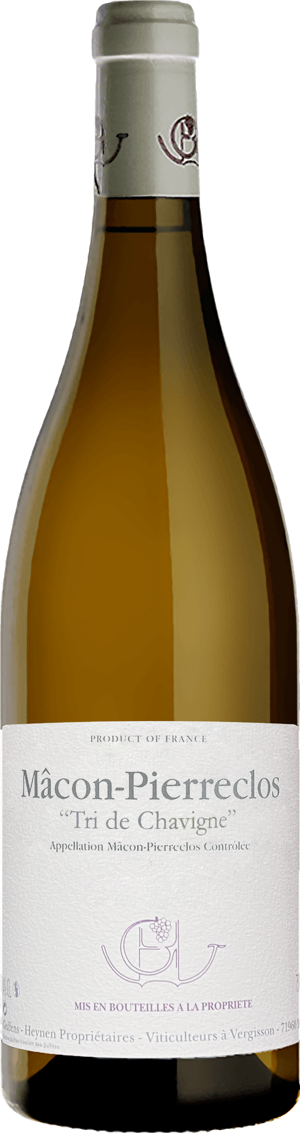 Domaine Guffens-Heynen Mâcon-Pierreclos Tris de Chavigne 2023