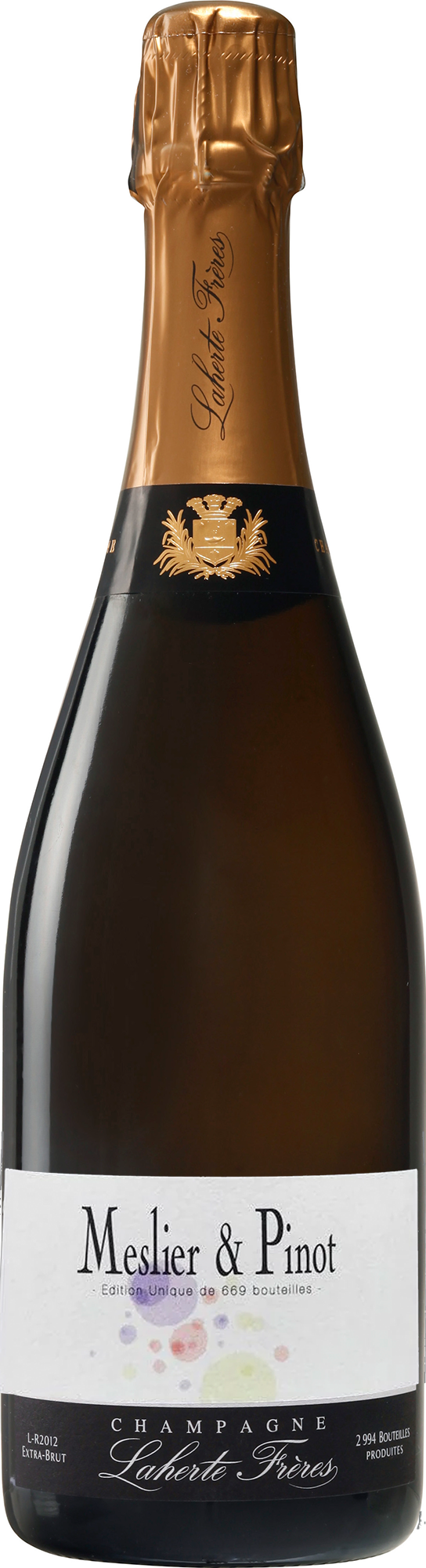 Champagne Laherte Frères Meslier et Pinot NV (Base 19 Disg. Nov 22)