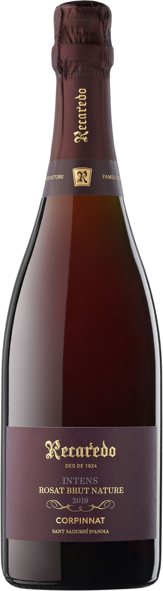 Recaredo Corpinnat Intens Rosat Brut Nature 2021 (Disg. Oct 24)