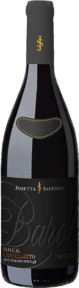 Josetta Saffirio Barolo Castelletto Millenovecento 48 Riserva DOCG 2017