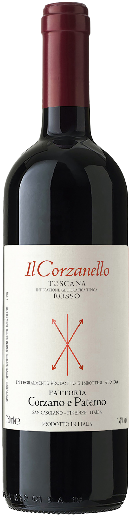 Corzano e Paterno Toscana Rosso Il Corzanello 2025