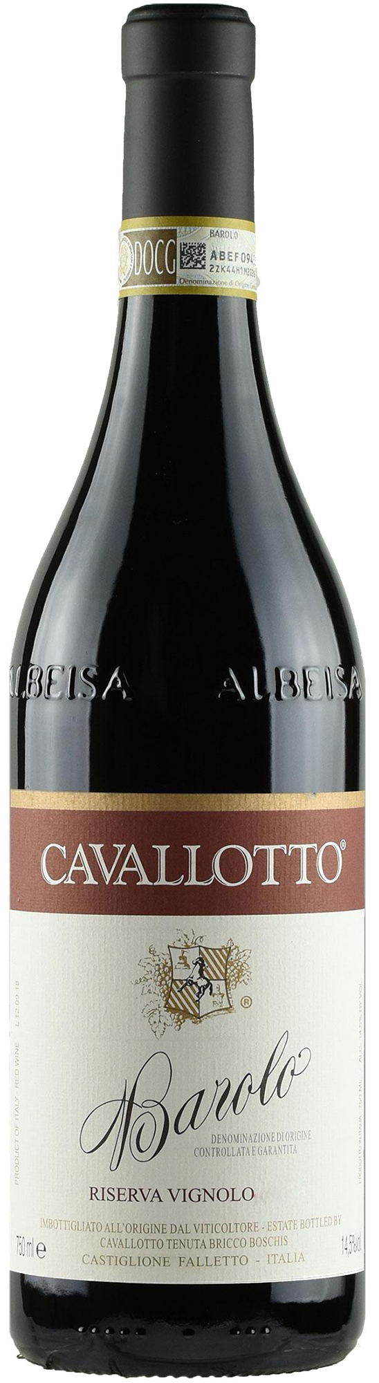 Cavallotto Barolo Riserva Vignolo 2019