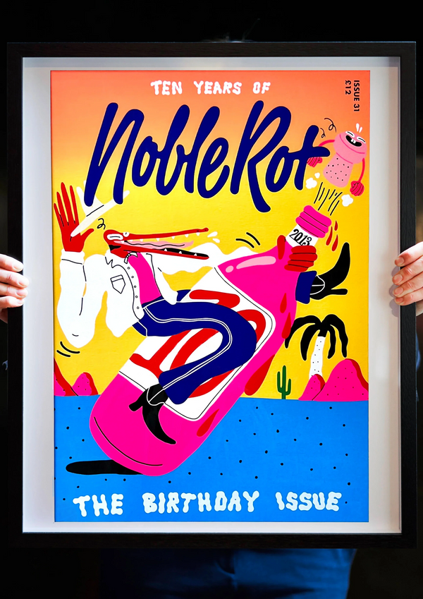 Noble Rot Screen Print - Issue 31 - Ten Years of Noble Rot