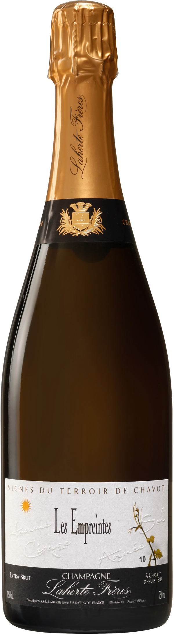 Champagne Laherte Frères Les Empreintes 2014 (Disg. Feb 2020)