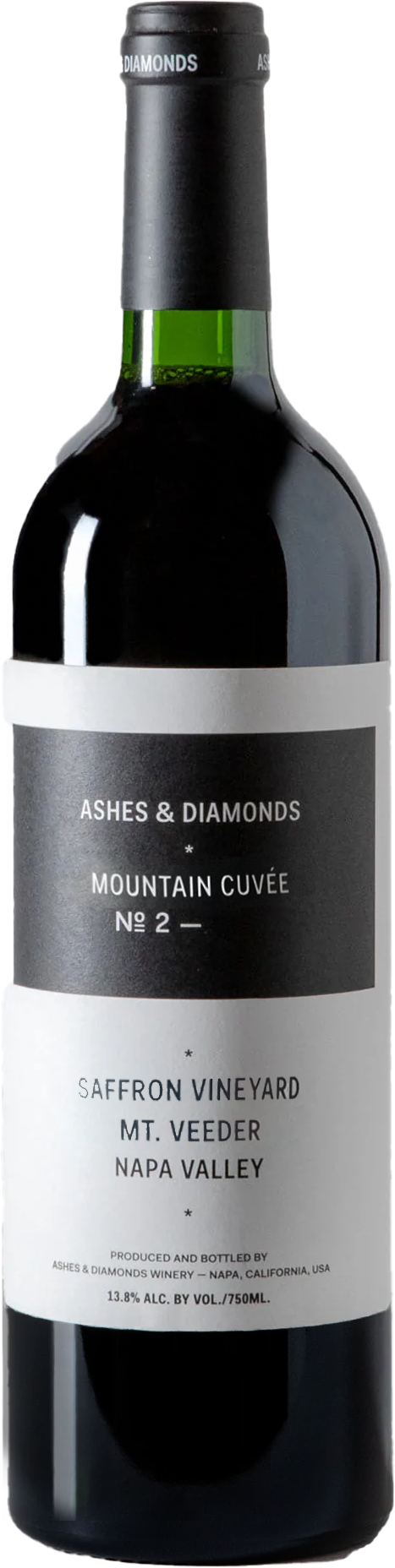 Ashes & Diamonds Napa Valley Saffron Mountain Cuvée No.3 2018