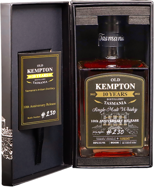 Old Kempton 10th Anniversary Single Malt Whisky (500ml)