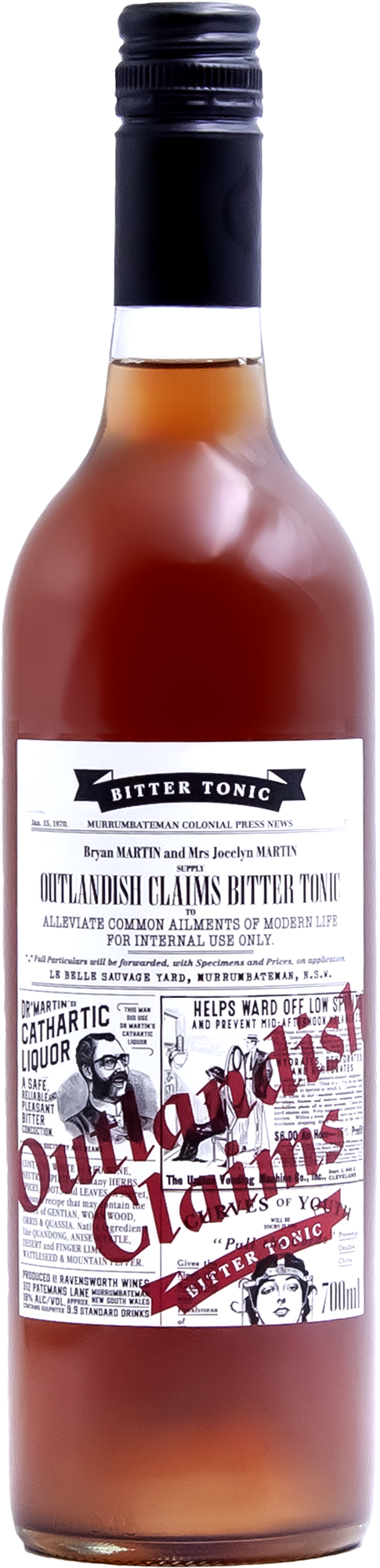 Outlandish Claims Bitter Tonic Rosé