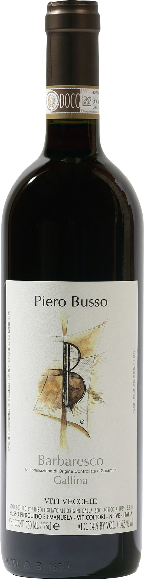 Piero Busso Barbaresco Gallina Viti Vecchie 2016