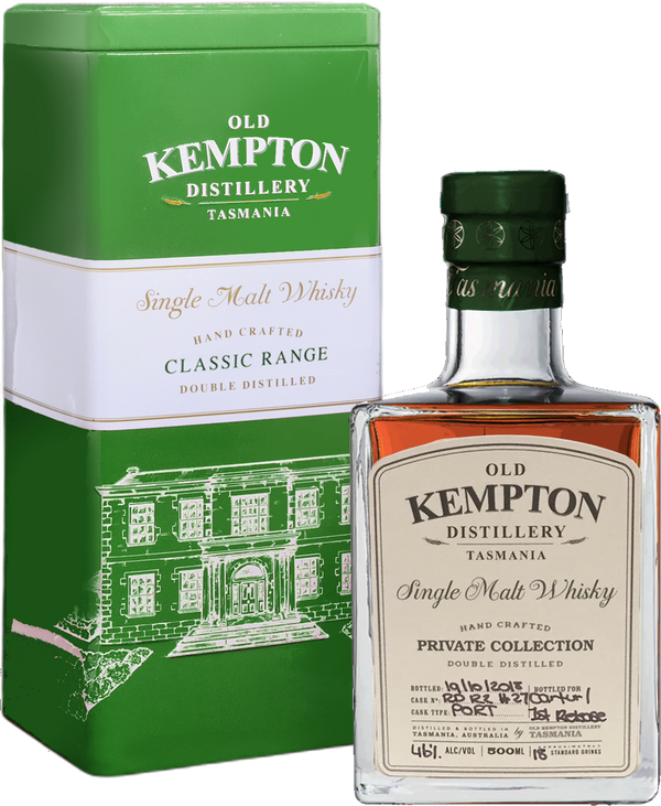 Old Kempton Ex-Port Cask Single Malt Whisky (500ml)