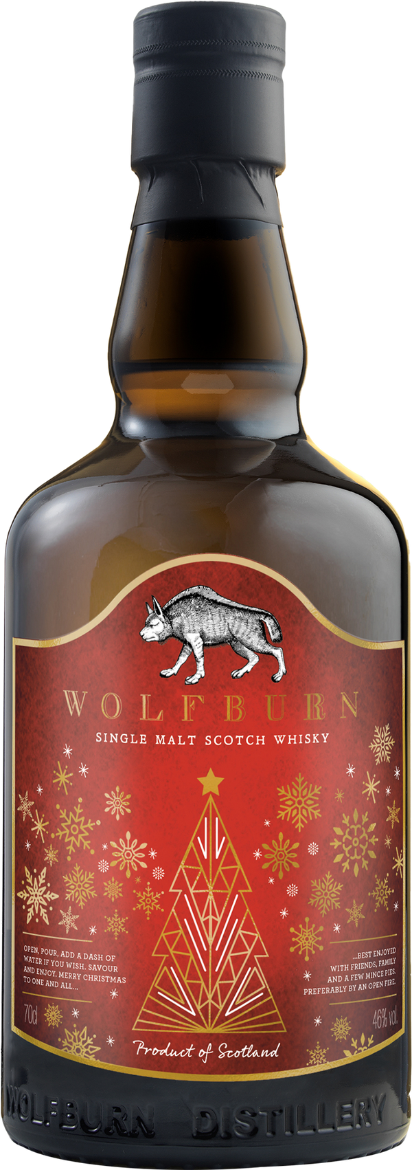 Wolfburn Silent Night Single Malt Scotch Whisky 2021